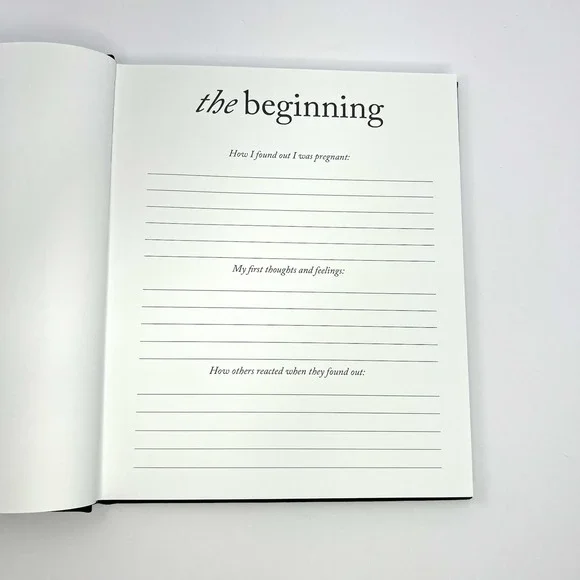 Dear Baby: A Pregnancy Prayer Journal & Memory Book Duncan & Stone, Navy‎ NEW - Picture 4 of 12